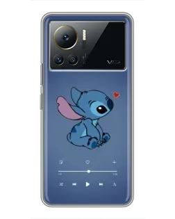 Чехол для Infinix Note 12 Pro (4G) с картинкой «Музыкальный Stitch» Чехол для Infinix Note 12 Pro (4G) с картинкой «Музыкальный Stitch»