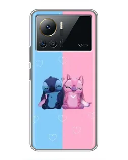 Чехол для Infinix Note 12 Pro (4G) с картинкой «Stitch и Angel Love» Чехол для Infinix Note 12 Pro (4G) с картинкой «Stitch и Angel Love»