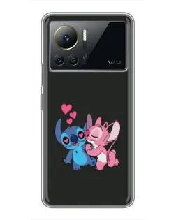 Чехол для Infinix Note 12 Pro (4G) с картинкой «Анжел целует Стича» Чехол для Infinix Note 12 Pro (4G) с картинкой «Анжел целует Стича»
