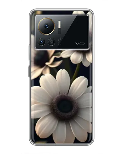 Чохол для Infinix Note 12 Pro (4G) з картинкою «Білі маргаритки макро»