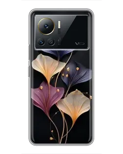 Чохол для Infinix Note 12 Pro (4G) з картинкою «Лілові квіти грації»