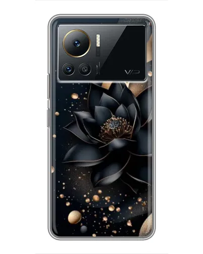 Чохол для Infinix Note 12 Pro (4G) з картинкою «Чорний лотос»