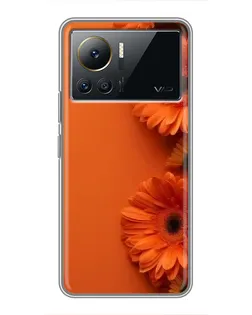 Чохол для Infinix Note 12 Pro (4G) з картинкою «Помаранчеві гербери»
