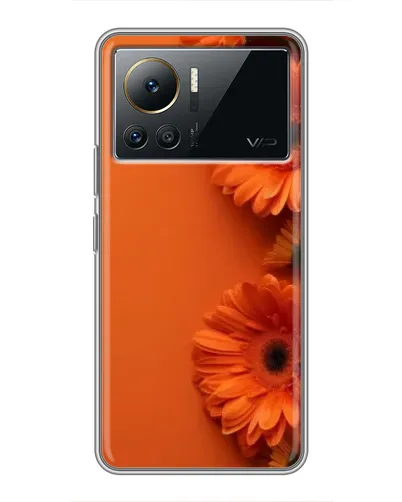 Чохол для Infinix Note 12 Pro (4G) з картинкою «Помаранчеві гербери»