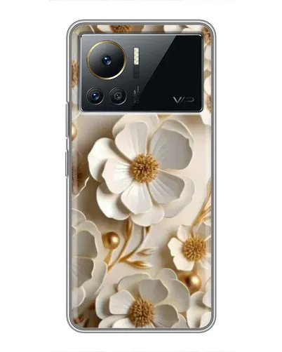 Чохол для Infinix Note 12 Pro (4G) з картинкою «Білі паперові квіти»