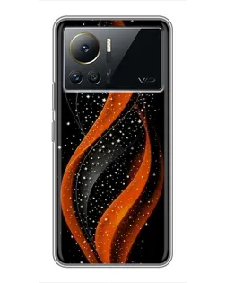 Чохол для Infinix Note 12 Pro (4G) з картинкою «Вогняна зоряна хвиля»