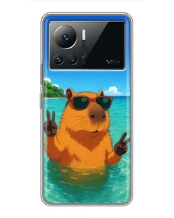 Чохол для Infinix Note 12 Pro (4G) з картинкою «Морська капібара»