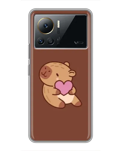 Чехол для Infinix Note 12 Pro (4G) с картинкой «Капибара с сердцем» Чехол для Infinix Note 12 Pro (4G) с картинкой «Капибара с сердцем»