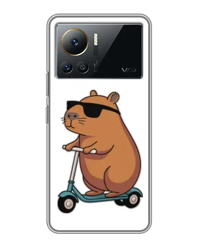 Чехол для Infinix Note 12 Pro (4G) с картинкой «Капибара на самокате» Чехол для Infinix Note 12 Pro (4G) с картинкой «Капибара на самокате»