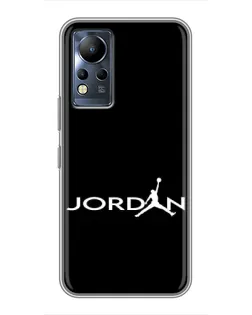 Чохол для Infinix Note 12 з картинкою «Jordan White Logo» Чохол для Infinix Note 12 з картинкою «Jordan White Logo»