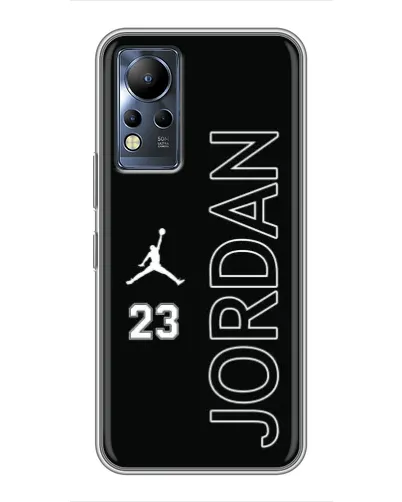 Чехол для Infinix Note 12 с картинкой «Jordan Vertical»