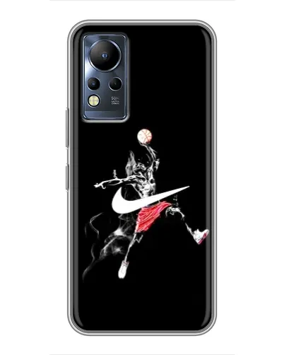 Чехол для Infinix Note 12 с картинкой «Jordan Jumpman»