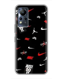 Чохол для Infinix Note 12 з картинкою «Nike Mix Pattern» Чохол для Infinix Note 12 з картинкою «Nike Mix Pattern»