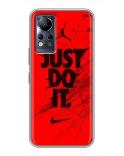 Чохол для Infinix Note 12 з картинкою «Nike Just Do It» Чохол для Infinix Note 12 з картинкою «Nike Just Do It»