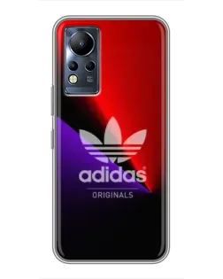 Чохол для Infinix Note 12 з картинкою «Adidas Red Neon»