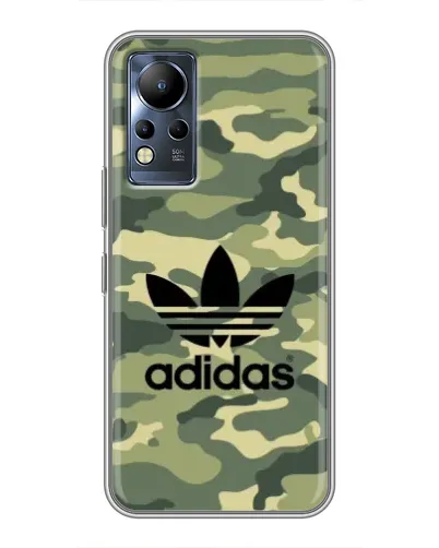 Чехол для Infinix Note 12 с картинкой «Милитари стиль Adidas»