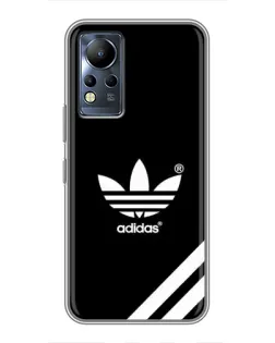 Чехол для Infinix Note 12 с картинкой «Adidas с диагональными полосами»