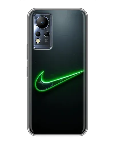 Чехол для Infinix Note 12 с картинкой «Неоновый контур Nike» Чехол для Infinix Note 12 с картинкой «Неоновый контур Nike»