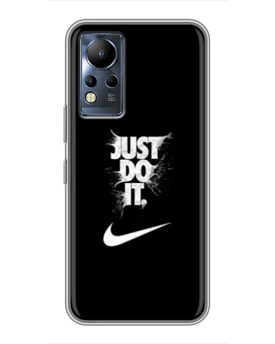 Чехол для Infinix Note 12 с картинкой «Текстовый принт Nike» Чехол для Infinix Note 12 с картинкой «Текстовый принт Nike»