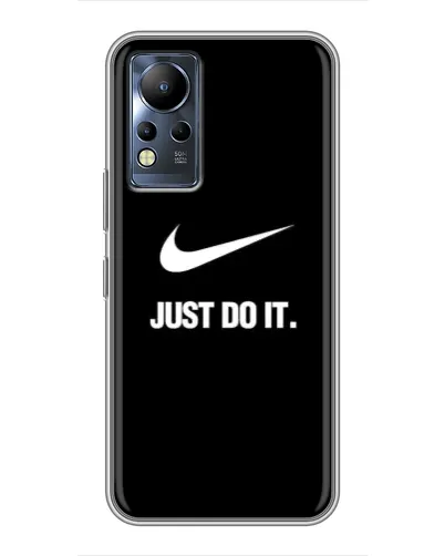 Чехол для Infinix Note 12 с картинкой «Классический принт Nike» Чехол для Infinix Note 12 с картинкой «Классический принт Nike»