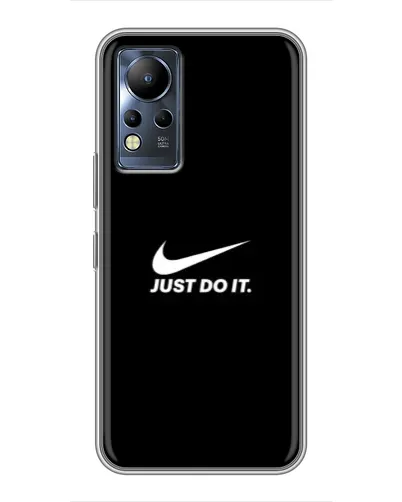 Чехол для Infinix Note 12 с картинкой «Минимализм от Nike» Чехол для Infinix Note 12 с картинкой «Минимализм от Nike»