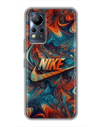 Чехол для Infinix Note 12 с картинкой «Nike в абстракции» Чехол для Infinix Note 12 с картинкой «Nike в абстракции»