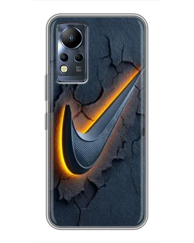 Чехол для Infinix Note 12 с картинкой «Объемный логотип Найк» Чехол для Infinix Note 12 с картинкой «Объемный логотип Найк»