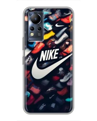 Чехол для Infinix Note 12 с картинкой «Коллекция кроссовок Nike» Чехол для Infinix Note 12 с картинкой «Коллекция кроссовок Nike»