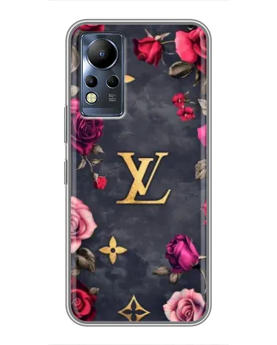 Чохол для Infinix Note 12 з картинкою «Квітковий Louis Vuitton»