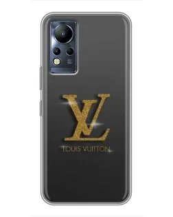 Чохол для Infinix Note 12 з картинкою «Градієнт Louis Vuitton»