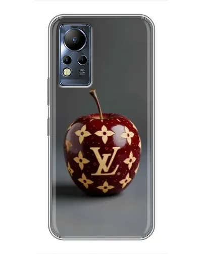 Чохол для Infinix Note 12 з картинкою «Червоне яблуко LV»