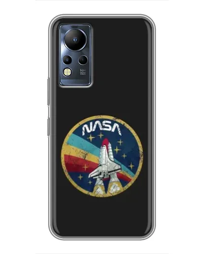Чехол для Infinix Note 12 с картинкой «NASA — эмблема миссии» Чехол для Infinix Note 12 с картинкой «NASA — эмблема миссии»