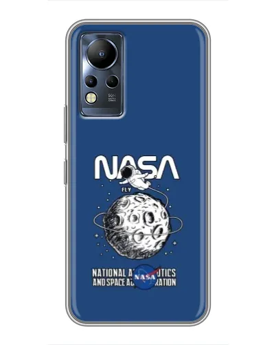 Чехол для Infinix Note 12 с картинкой «NASA — лунная миссия» Чехол для Infinix Note 12 с картинкой «NASA — лунная миссия»