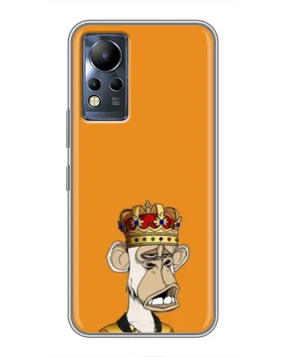 Чехол для Infinix Note 12 с картинкой «Золотая обезьяна Bored Ape» Чехол для Infinix Note 12 с картинкой «Золотая обезьяна Bored Ape»