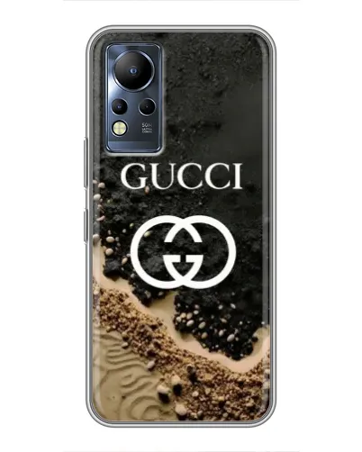 Чехол для Infinix Note 12 с картинкой «Gucci — песчаные дюны»