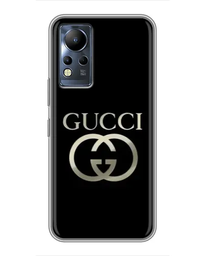 Чохол для Infinix Note 12 з картинкою «Gucci — золото на чорному» Чохол для Infinix Note 12 з картинкою «Gucci — золото на чорному»