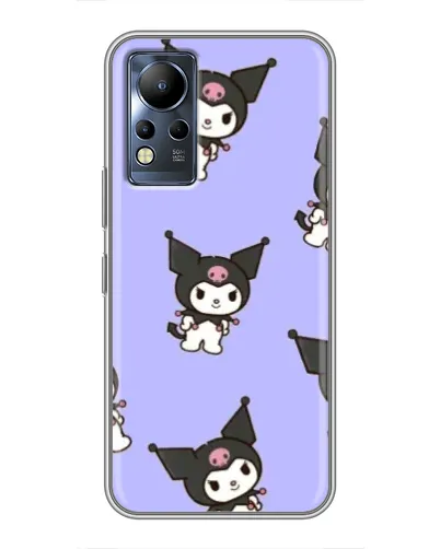 Чохол для Infinix Note 12 з картинкою «Паттерн з Kuromi»