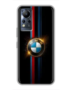 Чехол для Infinix Note 12 с картинкой «BMW M-Power неон»