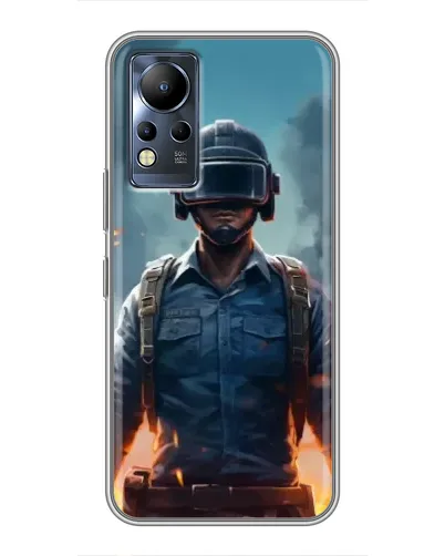 Чохол для Infinix Note 12 з картинкою «PUBG — реалістичний герой»