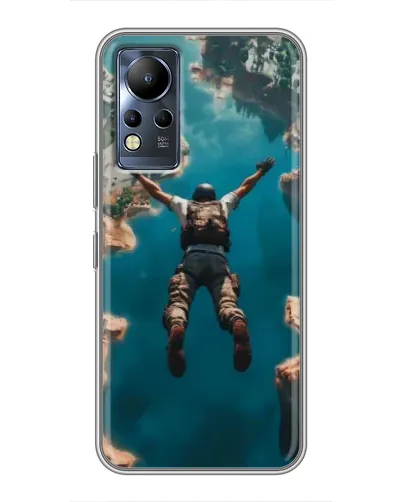 Чохол для Infinix Note 12 з картинкою «PUBG — вільне падіння»