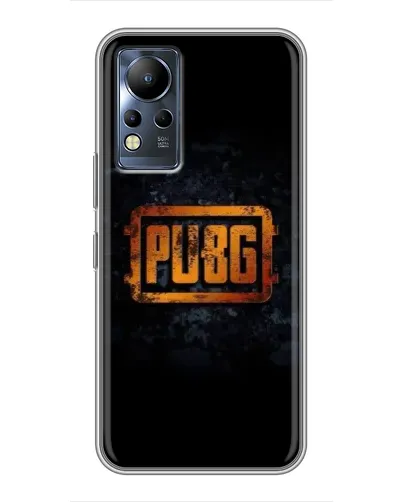 Чохол для Infinix Note 12 з картинкою «PUBG — золотий логотип»