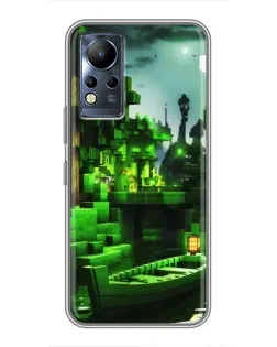 Чохол для Infinix Note 12 з картинкою «Minecraft лісовий пейзаж» Чохол для Infinix Note 12 з картинкою «Minecraft лісовий пейзаж»