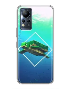 Чохол для Infinix Note 12 з картинкою «Черепаха Minecraft» Чохол для Infinix Note 12 з картинкою «Черепаха Minecraft»