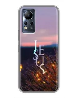 Чехол для Infinix Note 12 с картинкой «Свет Божий ночью» Чехол для Infinix Note 12 с картинкой «Свет Божий ночью»