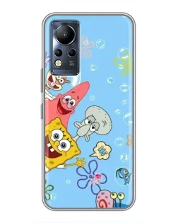 Чохол для Infinix Note 12 з картинкою «Веселі бульбашки»