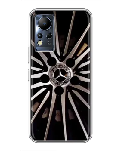 Чехол для Infinix Note 12 с картинкой «Диск Mercedes»