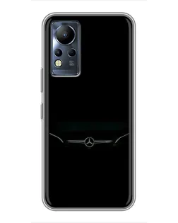 Чехол для Infinix Note 12 с картинкой «Mercedes Stealth Look»