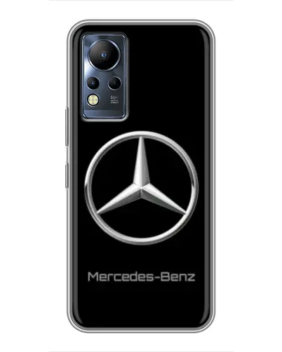 Чехол для Infinix Note 12 с картинкой «Mercedes Silver Logo»