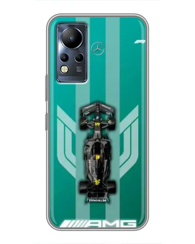 Чехол для Infinix Note 12 с картинкой «Mercedes AMG Petronas»