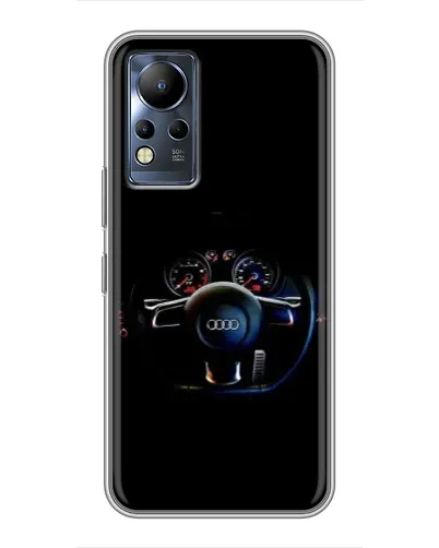 Чехол для Infinix Note 12 с картинкой «Салон Audi — руль» Чехол для Infinix Note 12 с картинкой «Салон Audi — руль»